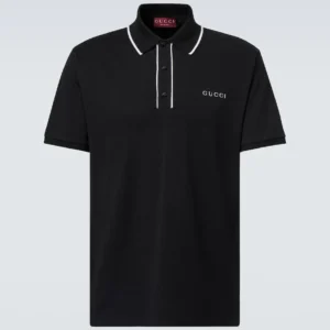 GUCCI Men's Logo Polo Shirt